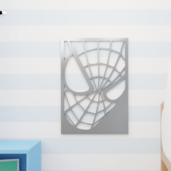 Metafurn Spiderman modern wooden wall decor for pop culture fans