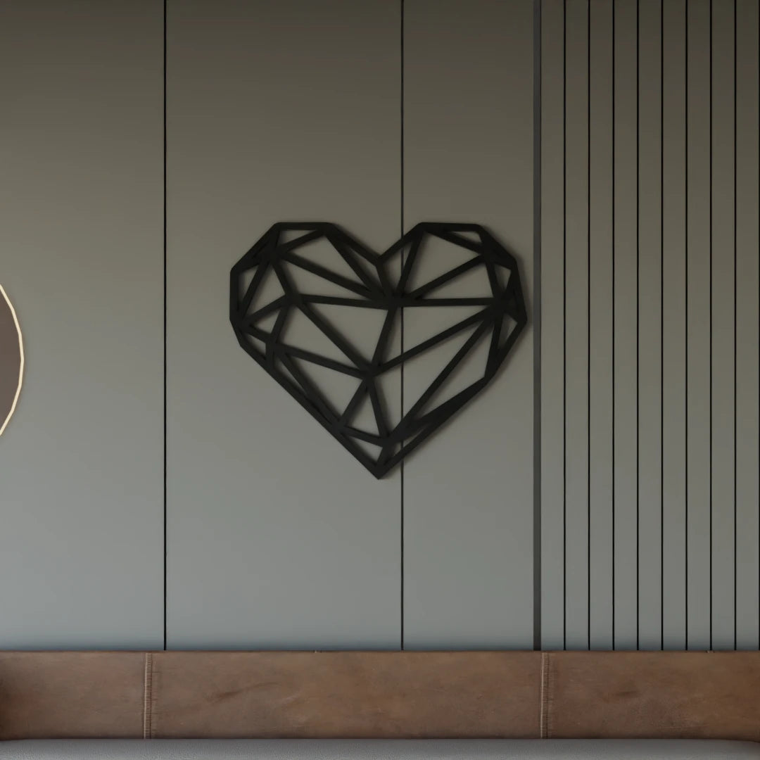 Modern Heart decor by Metafurn