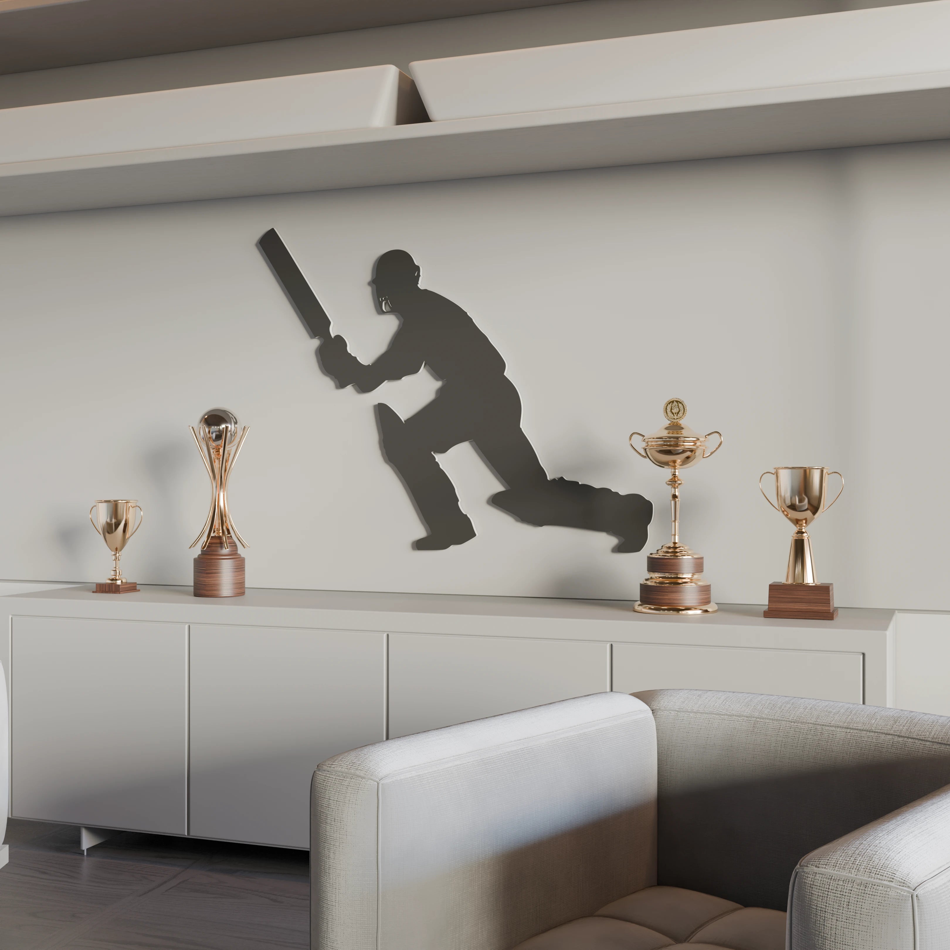 Between the Wickets - 40x32 Inches