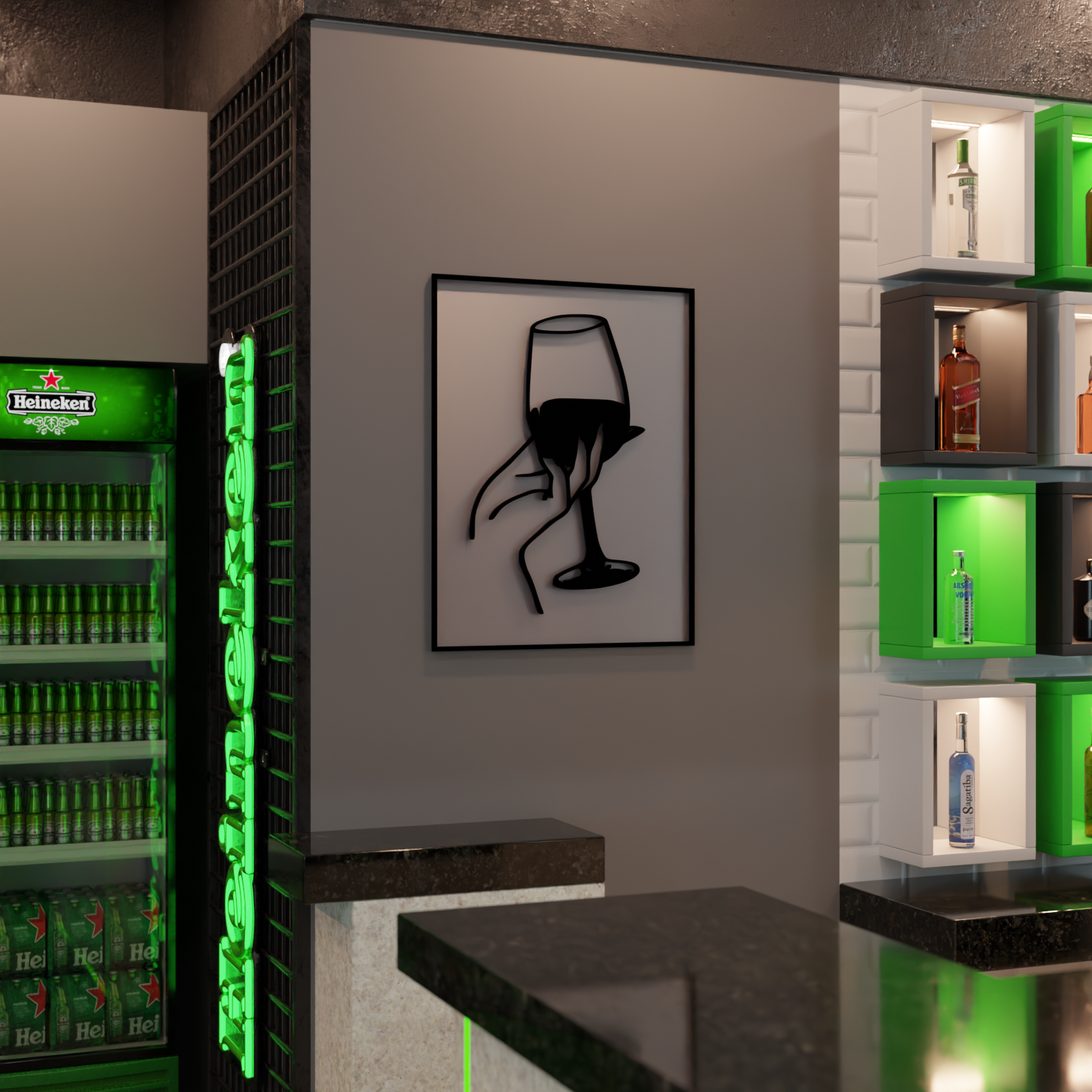 Sip Stories Wall Art- 28x40 Inches