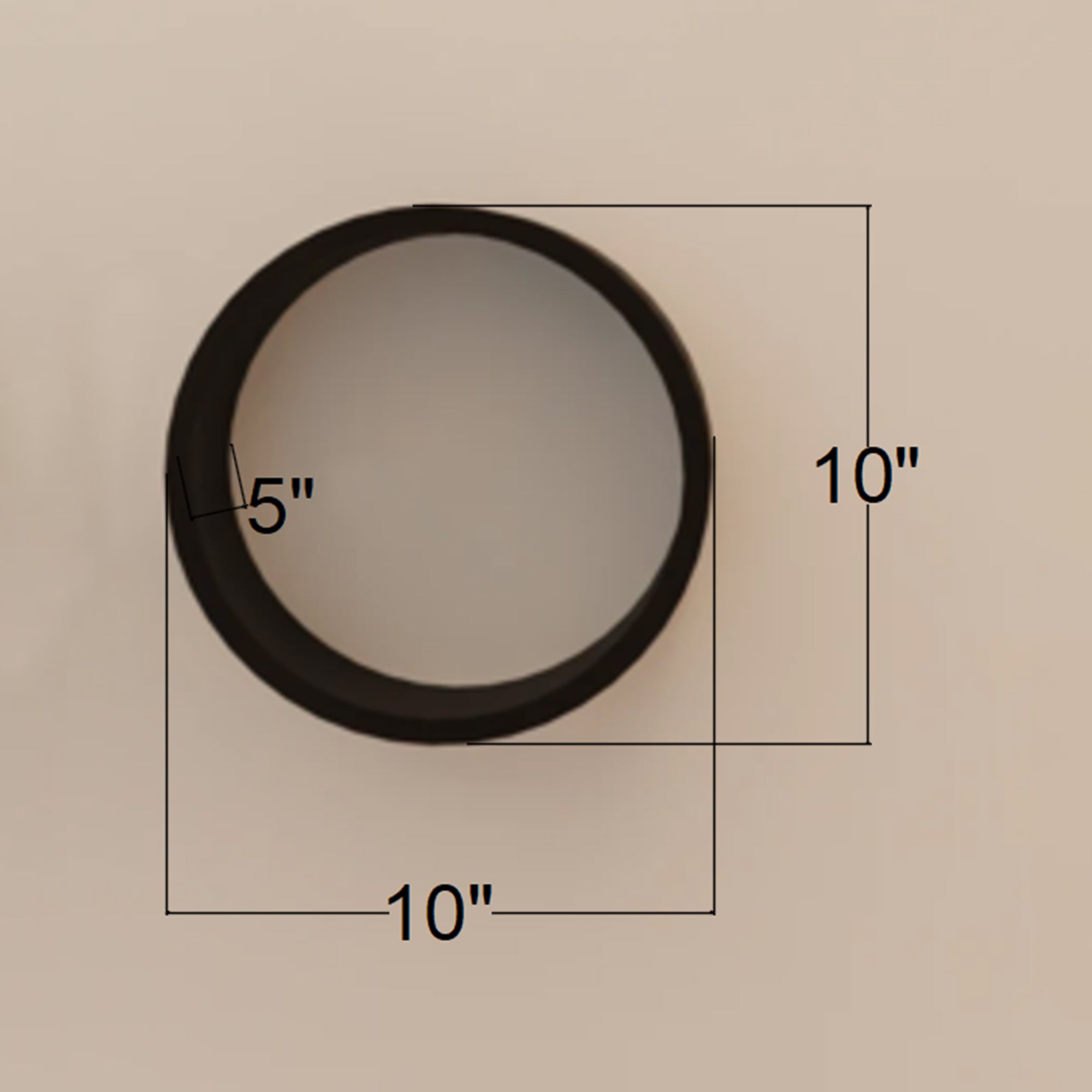 Circle Shape Wall Shelf