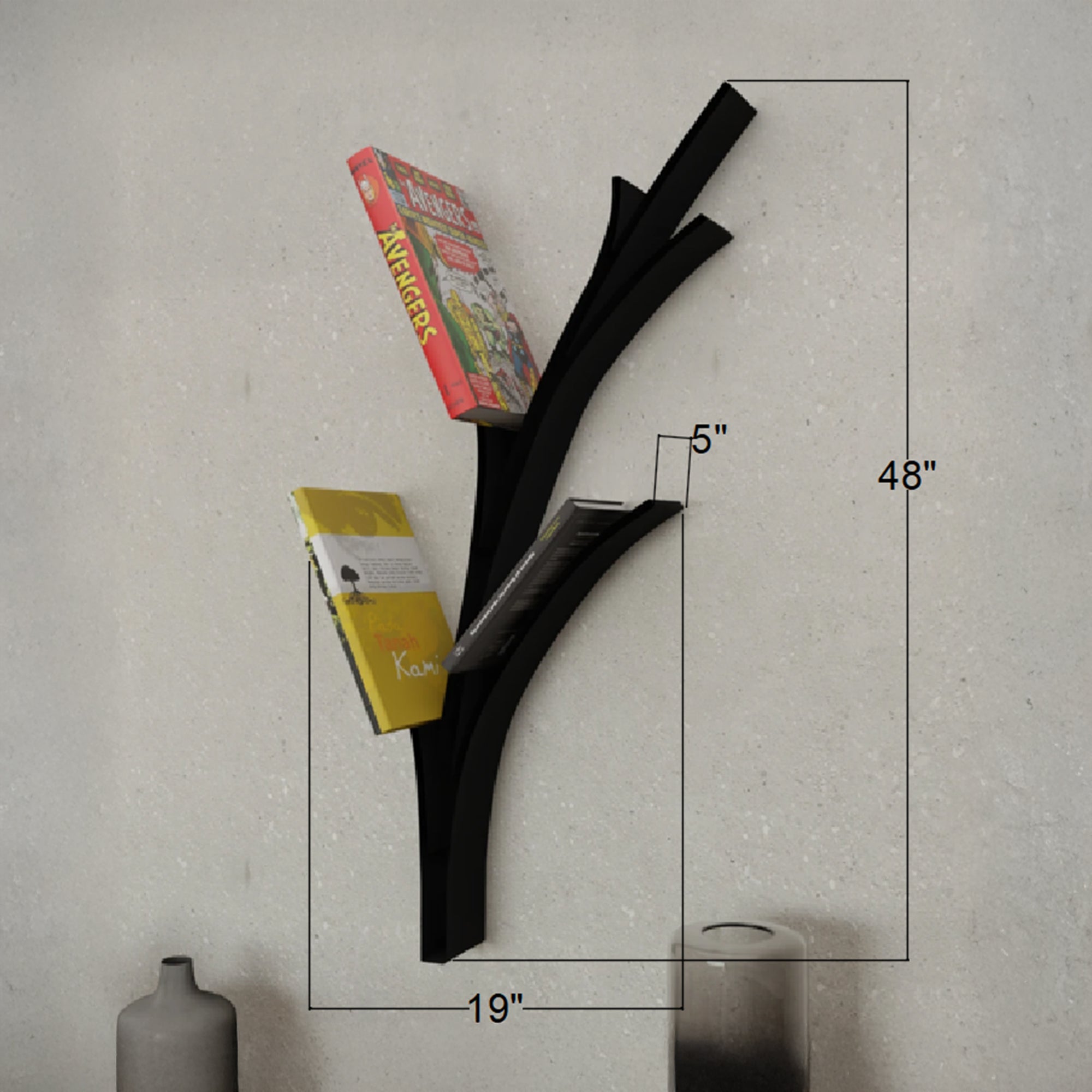 Tree Shape Wall Shelf