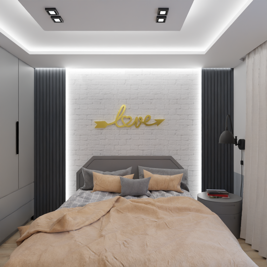 Contemporary Love metal artwork – Shop now