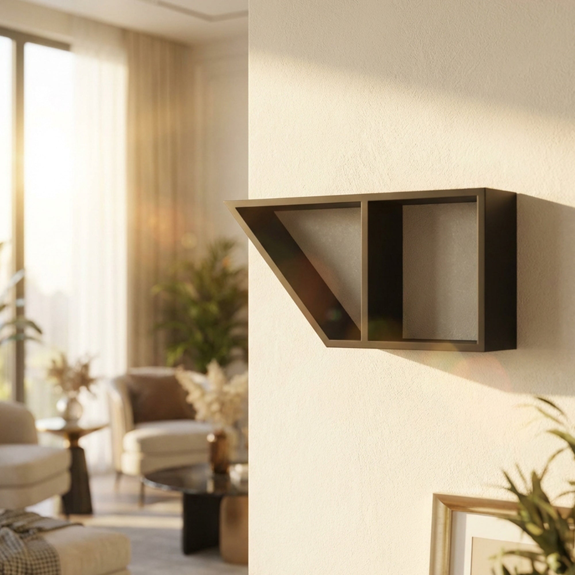 Polygon Wall Shelf