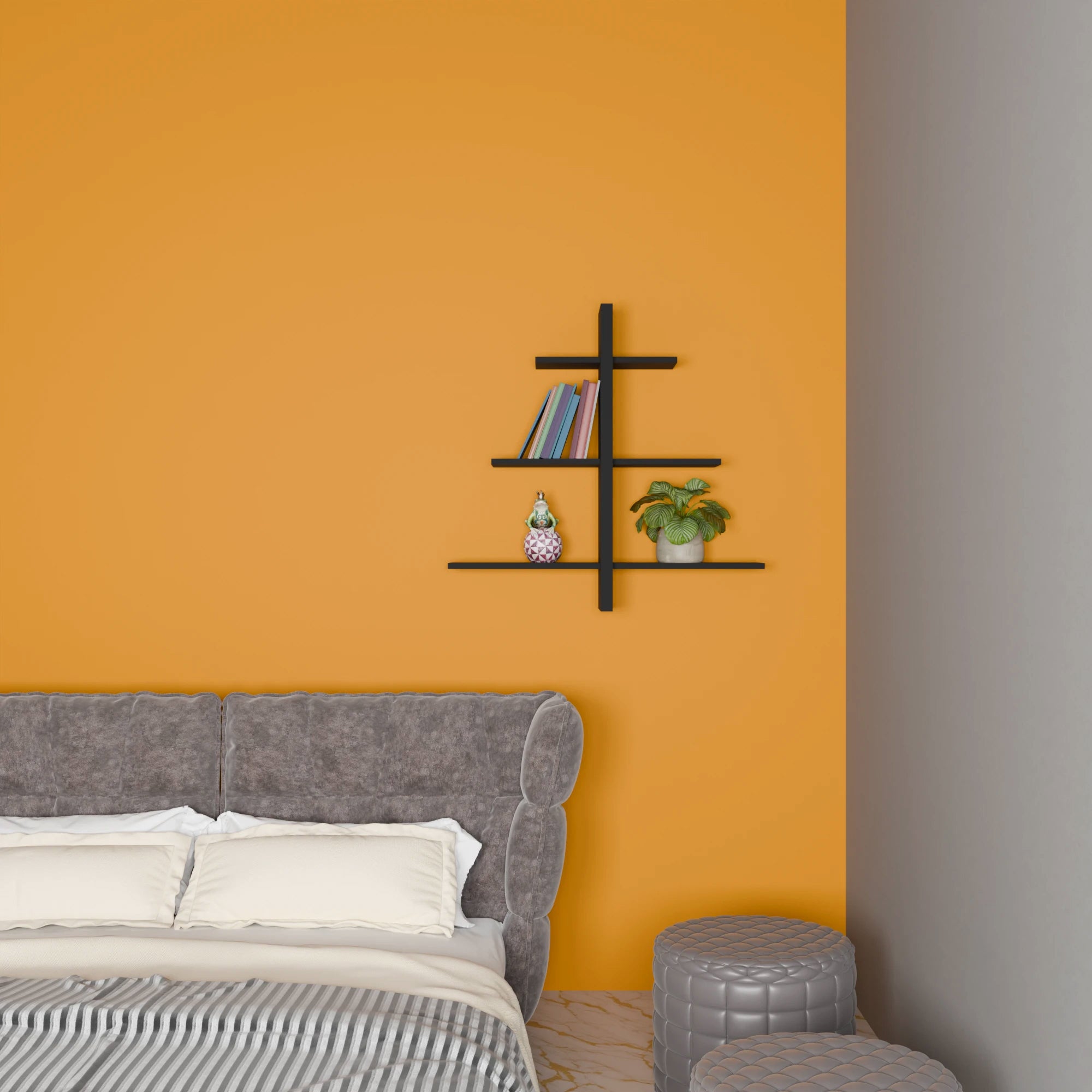 T-Bar Wall Shelf (W-27” X H-26”)