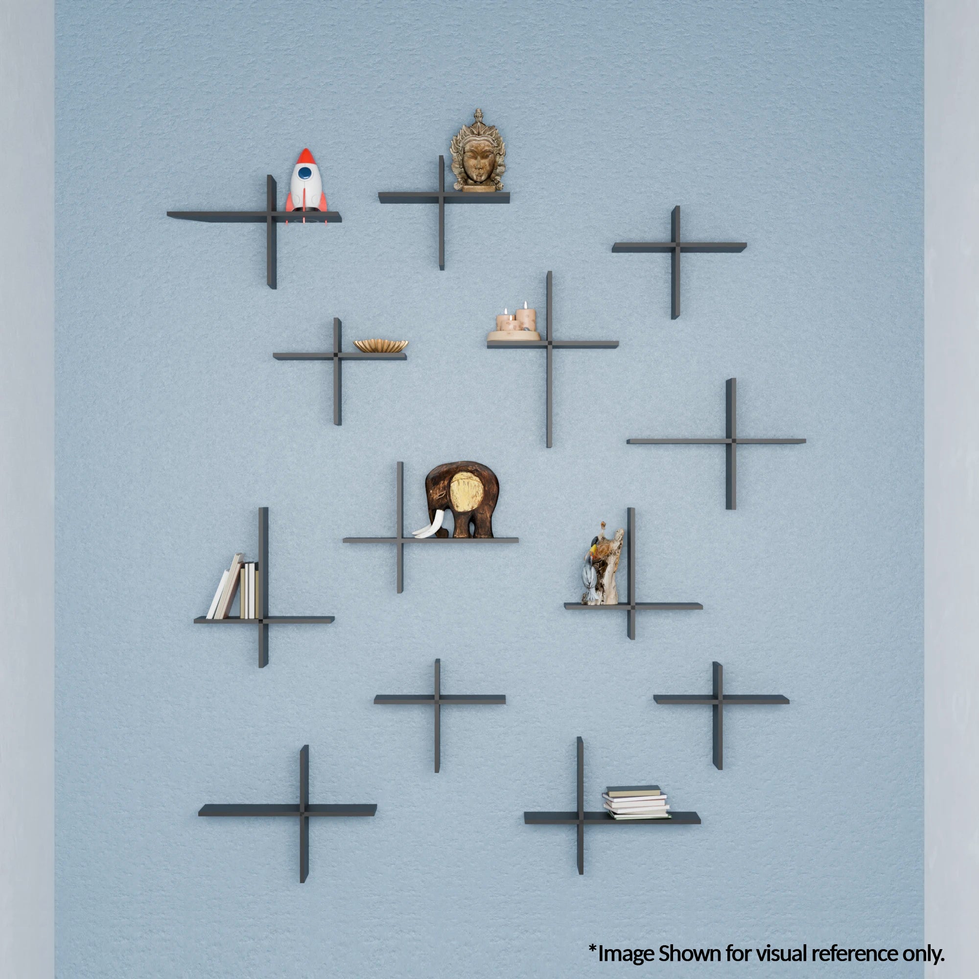 Intersection Floating Wall Shelf (W-15” X H-20”)