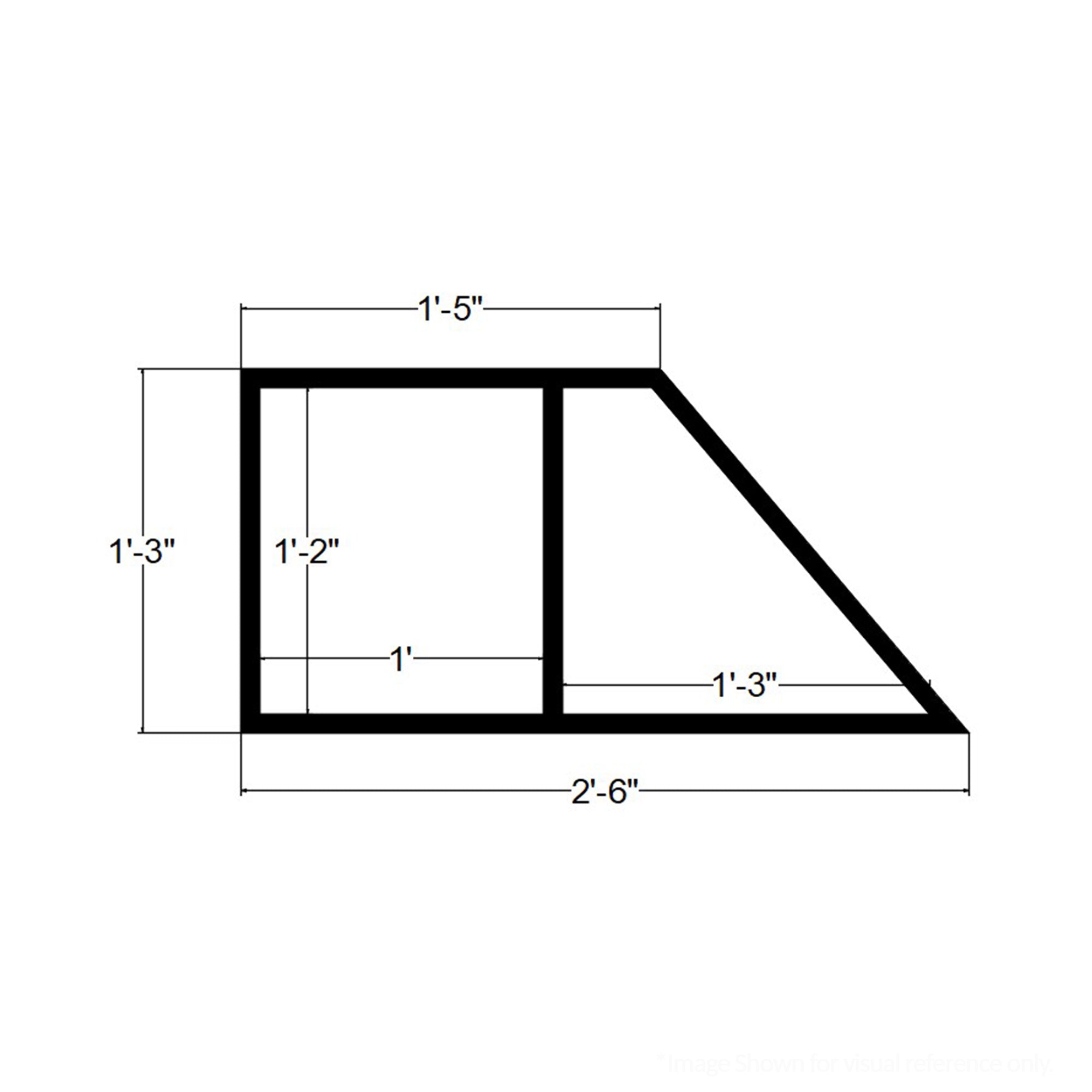 Polygon Wall Shelf