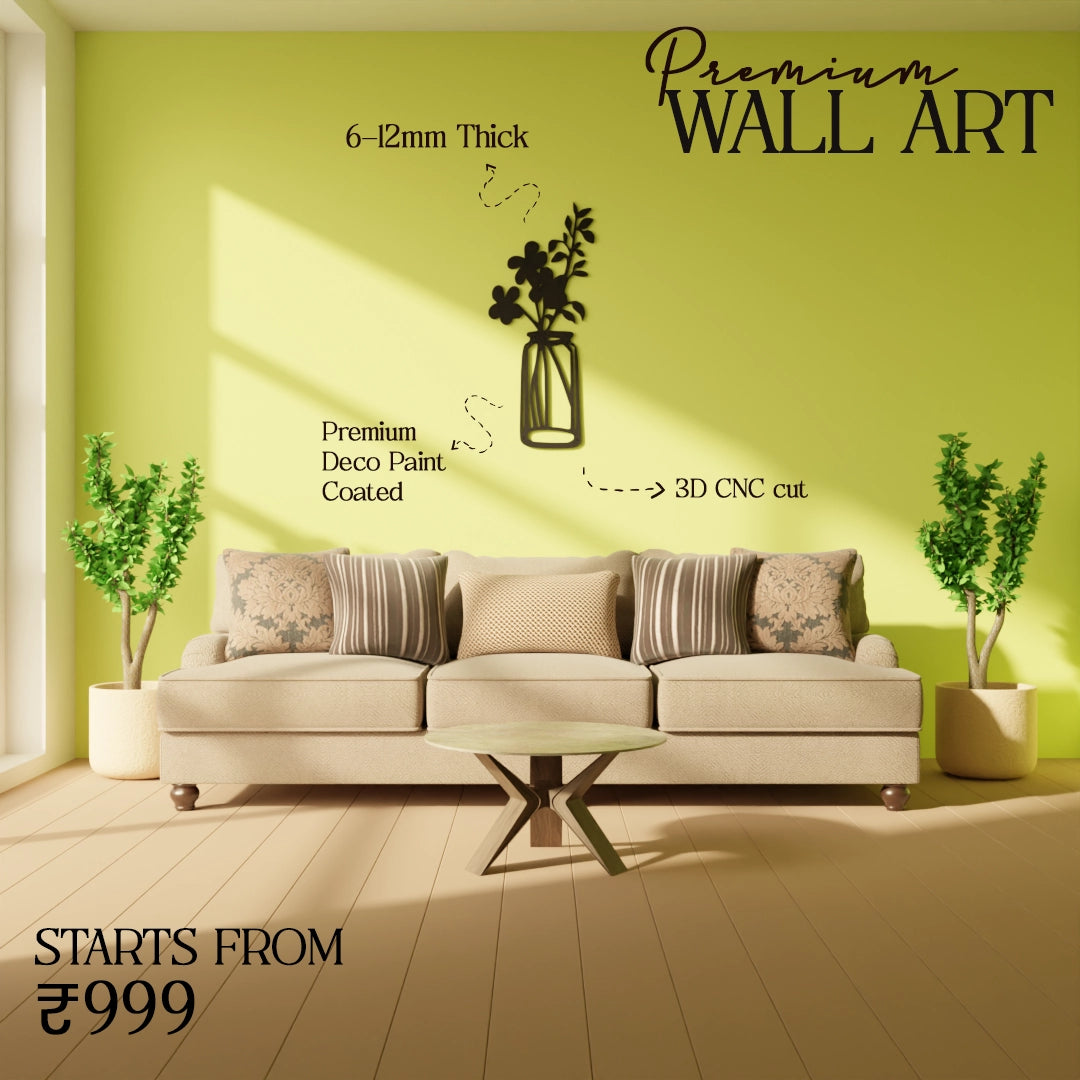 Leaf Jar Wall Art