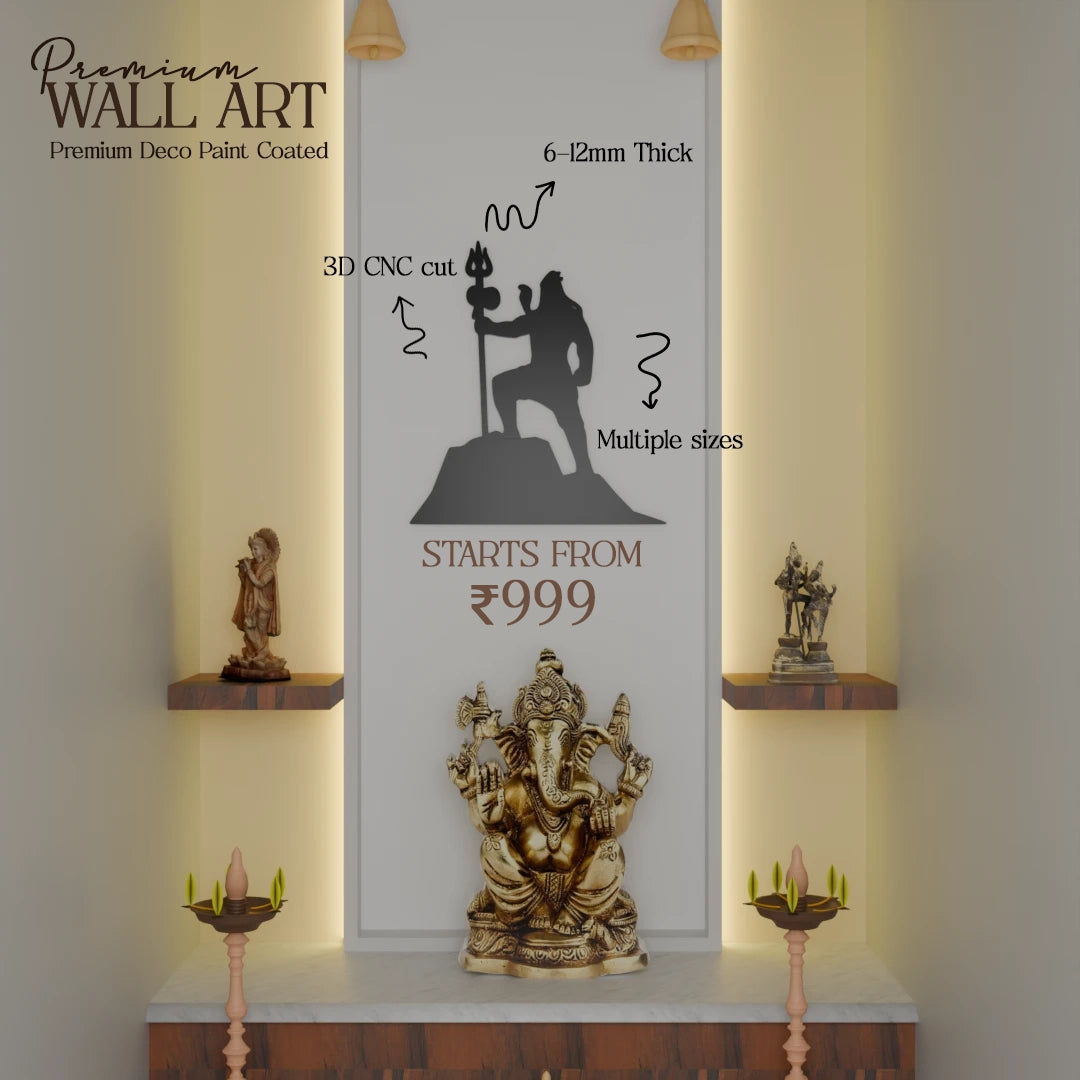 Natraj Pooja room decor