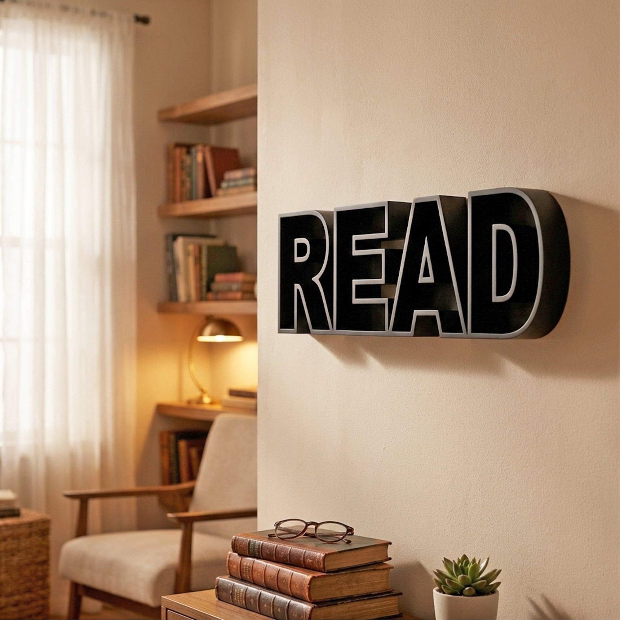 Read Hollow Study Room Wall Shelf