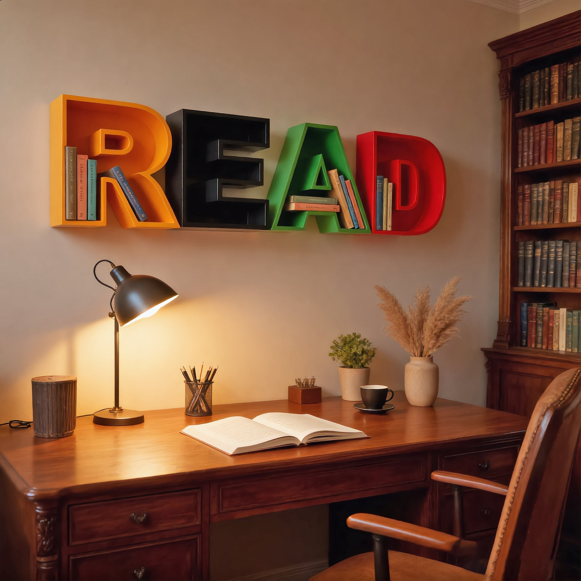 Read Hollow Study Room Wall Shelf