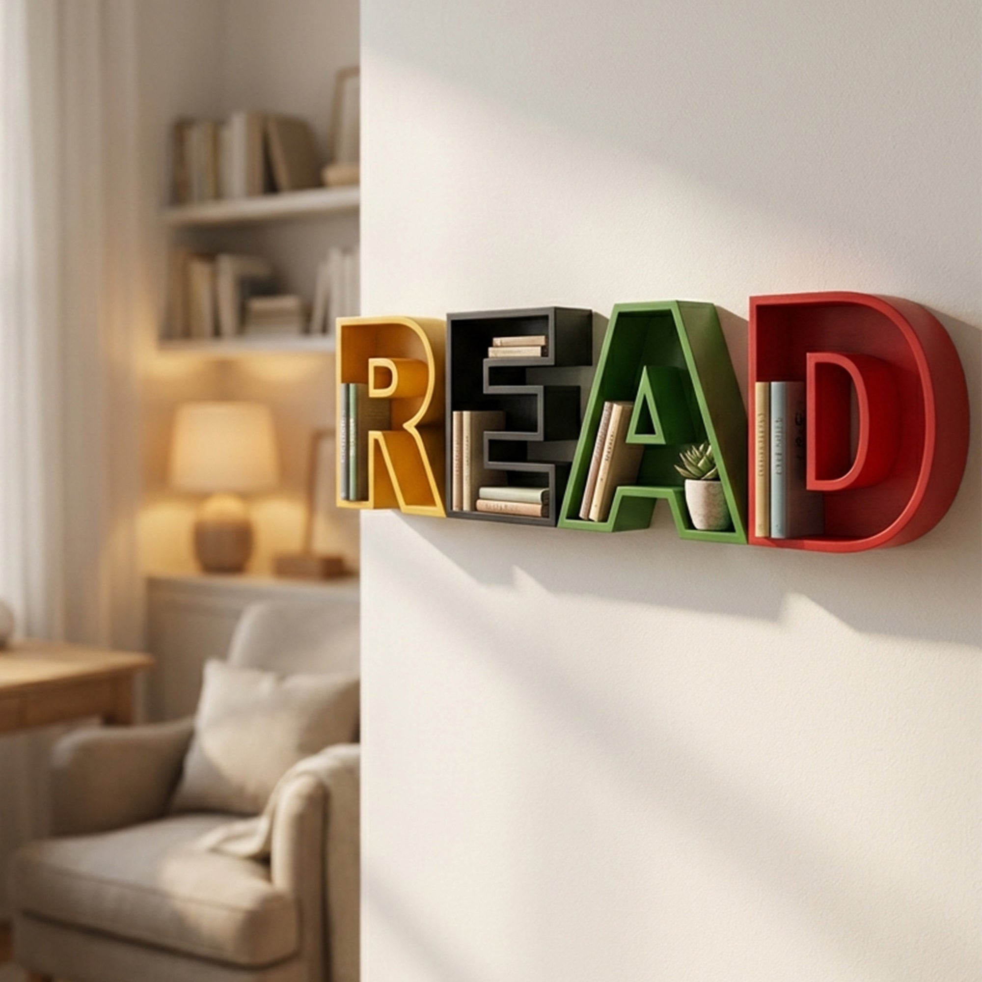 Read Hollow Study Room Wall Shelf