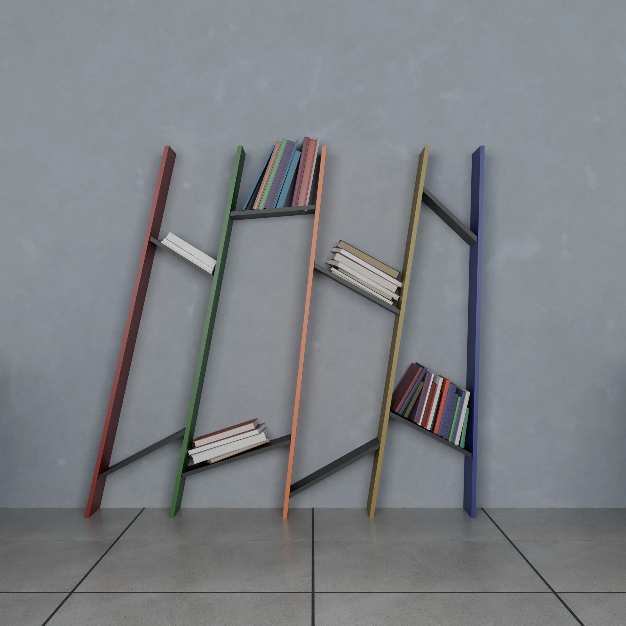 Metafurn Tilt Wall Shelf – NFC Tilted Floating Shelf for Modern Wall Decor