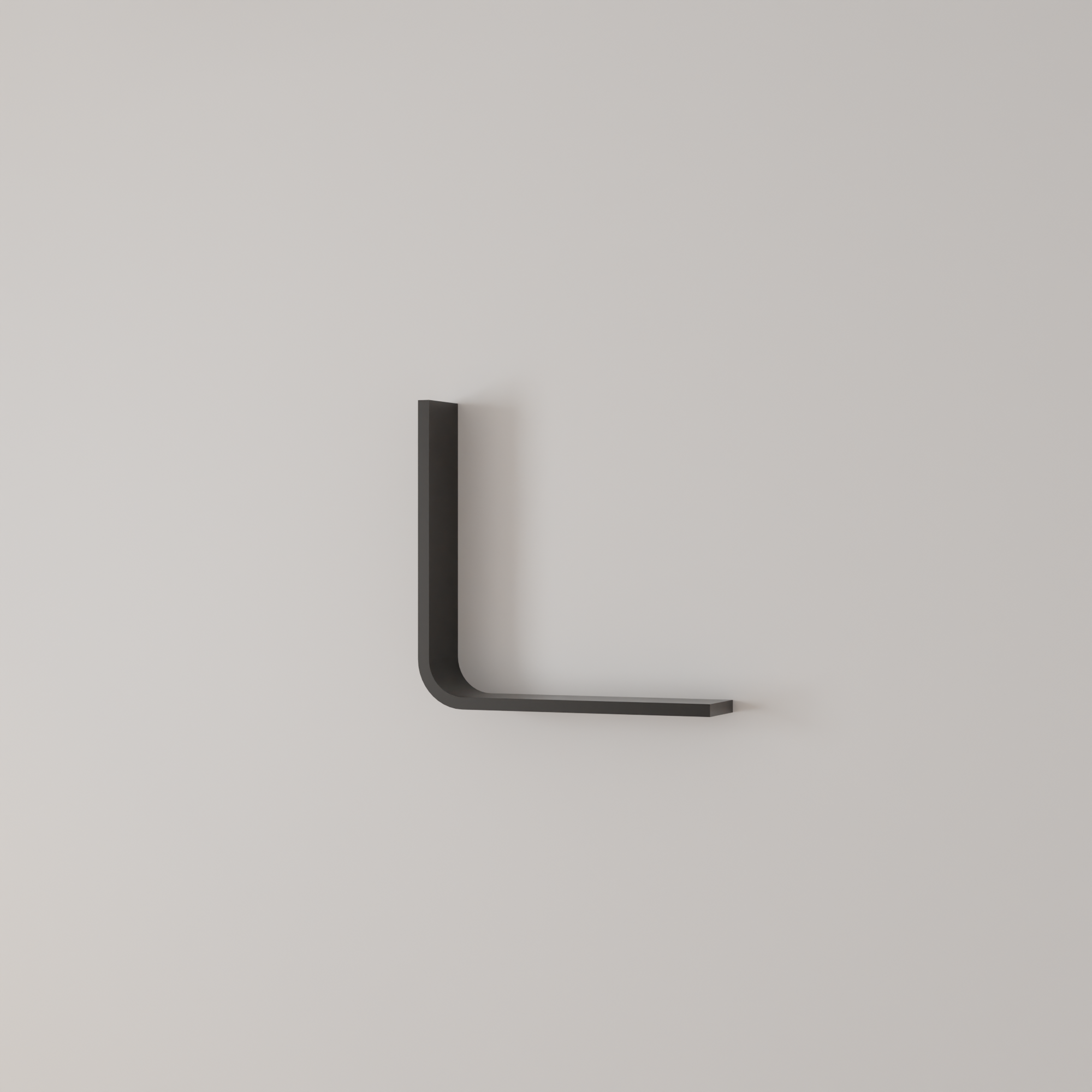L Shape Wall Shelf