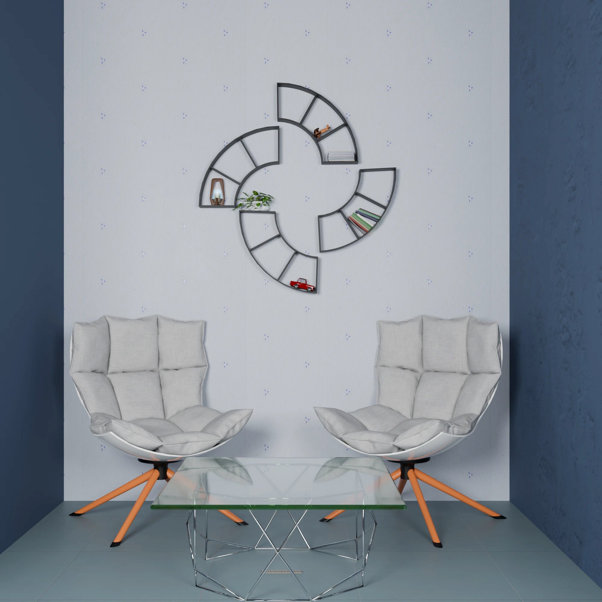 Arch Floating Shelf 30 inch