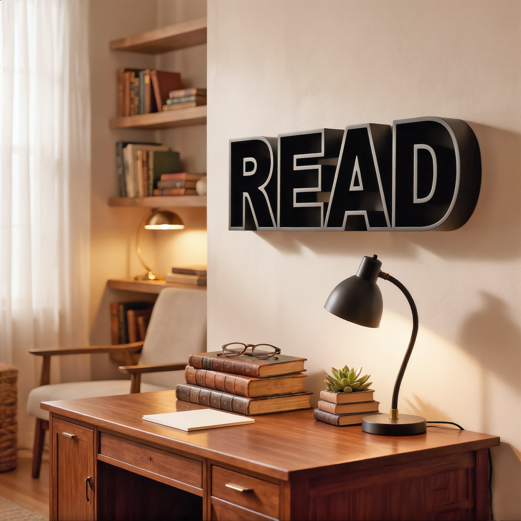 Read Hollow Study Room Wall Shelf
