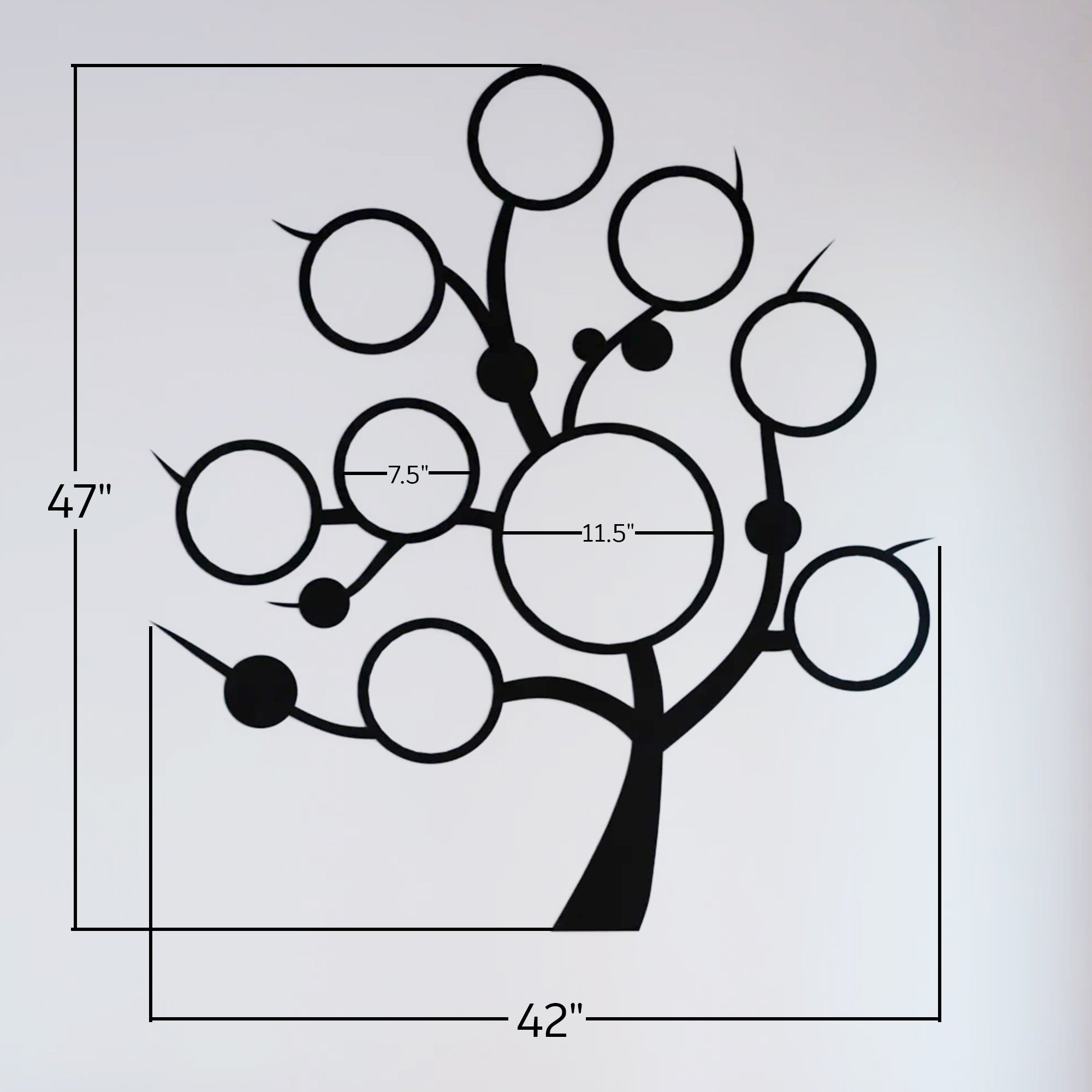 Family Bond Tree Wall Art wooden design – HDHMR premium family tree decor for living room and home interiors
