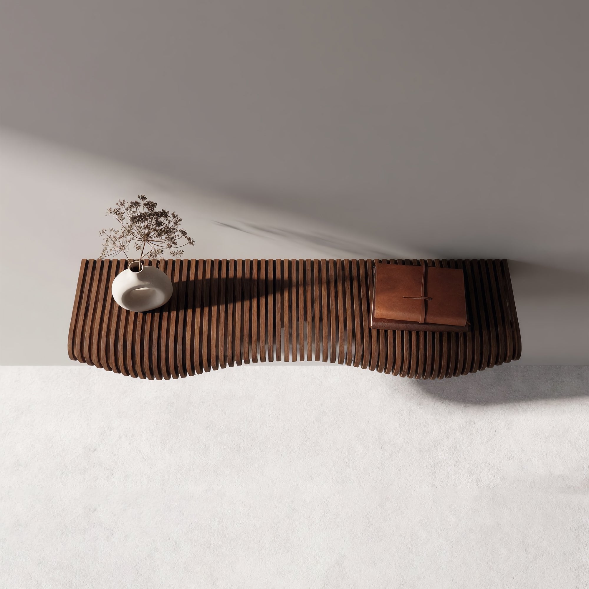 Parametric Bench Floating Shelf