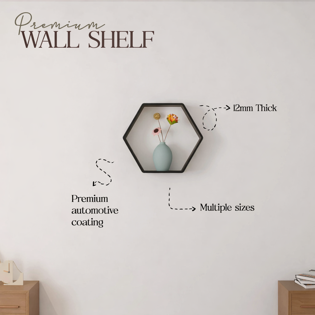Hexa Wall Shelf
