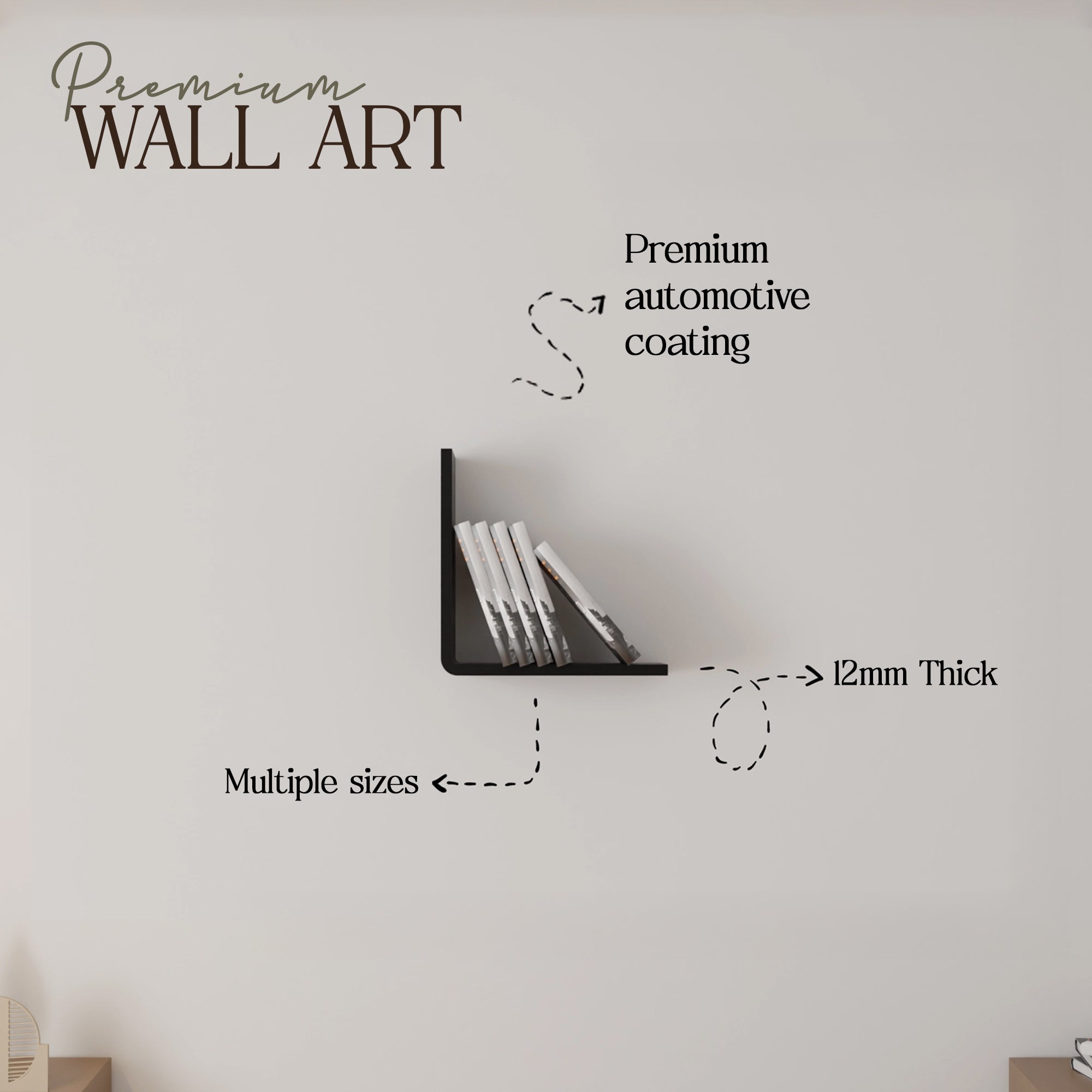L Shape Wall Shelf